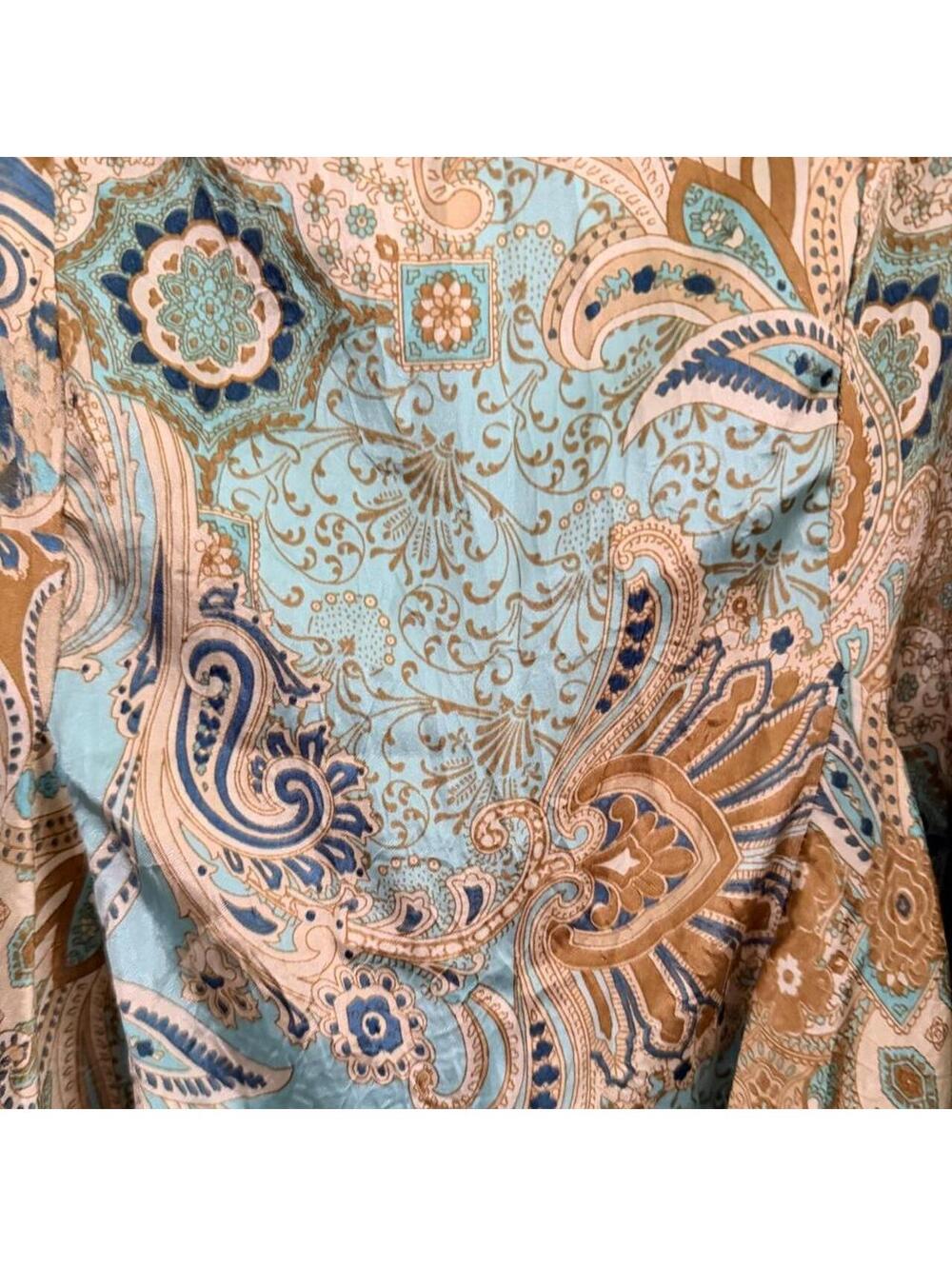 Vintage Seire Per Donna Paisley Print Mini Skirt - Picture 2 of 6